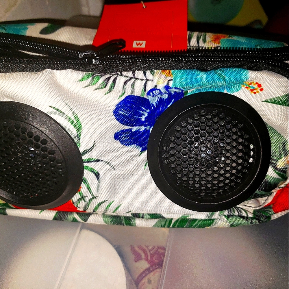 Franny pack with built in speaker multiple colors